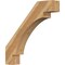 Ekena Millwork 6"W x 34"D x 34"H Merced Rough Sawn Knee Brace, Western Red Cedar BRC06X34X34MRC00RWR - alternate 1